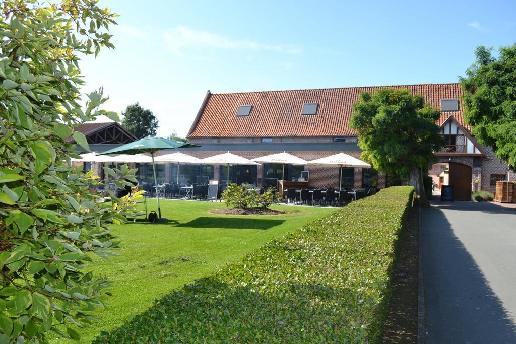 Le Domaine Des Cigognes Hotel Ennevelin Exterior foto
